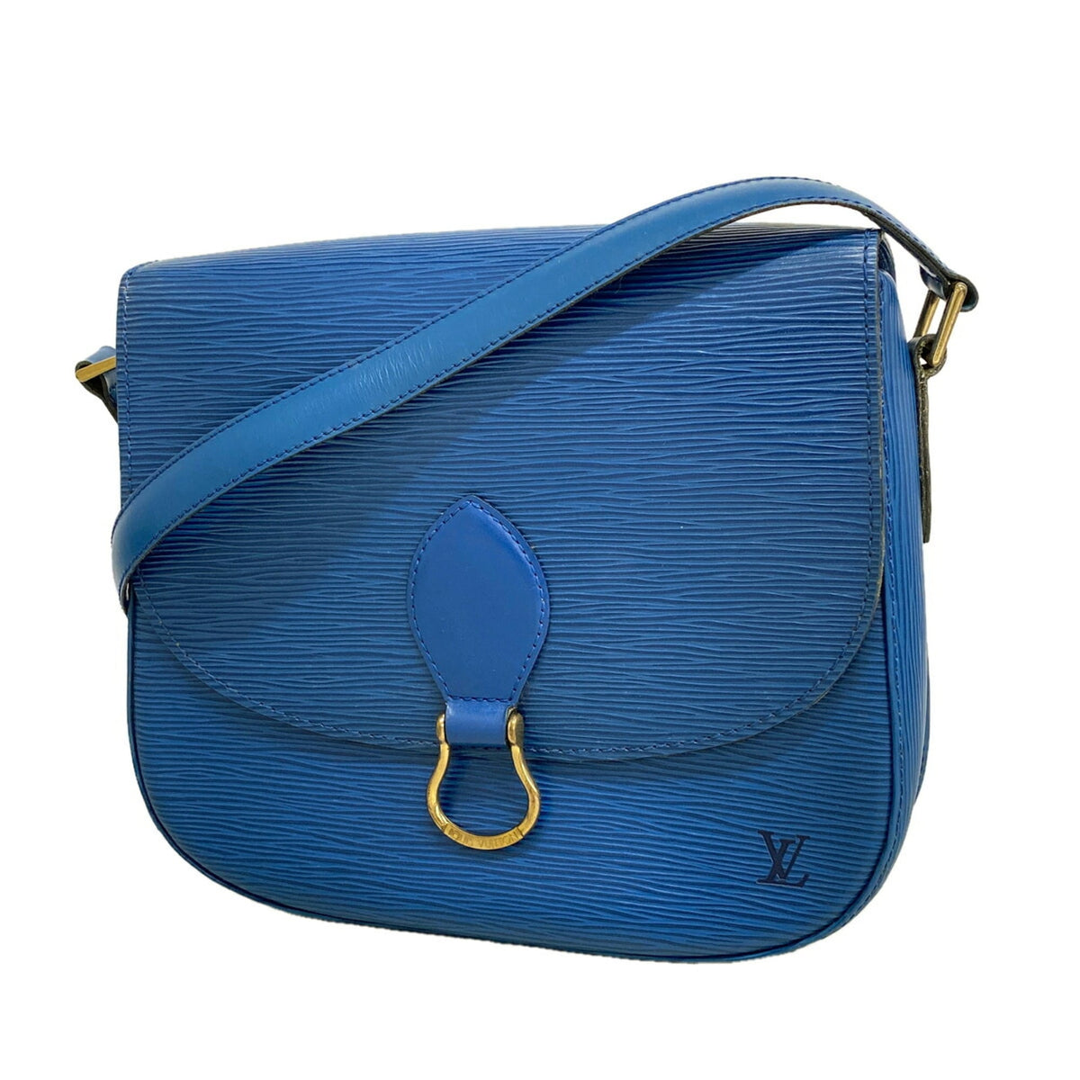 Louis Vuitton Toledo Blue Shoulder Bag (Pre-Owned)