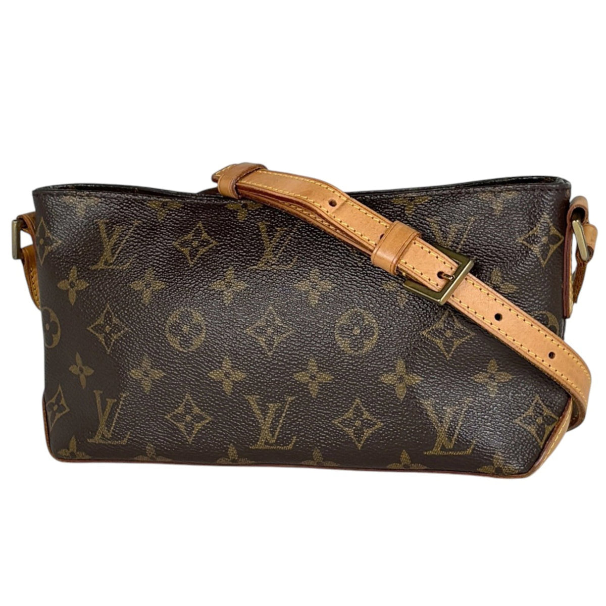 Louis Vuitton Monogram Brown Monogram Monogram Pochette Shoulder Bag (Pre-Owned)