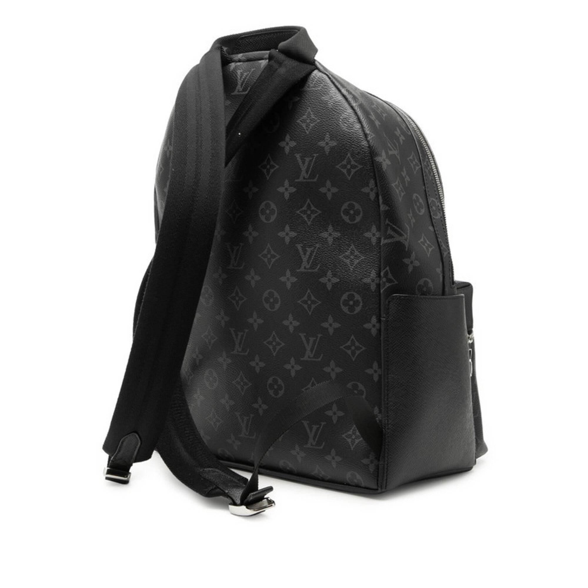 Louis Vuitton Black Pvc Leather Backpack (Pre-Owned)