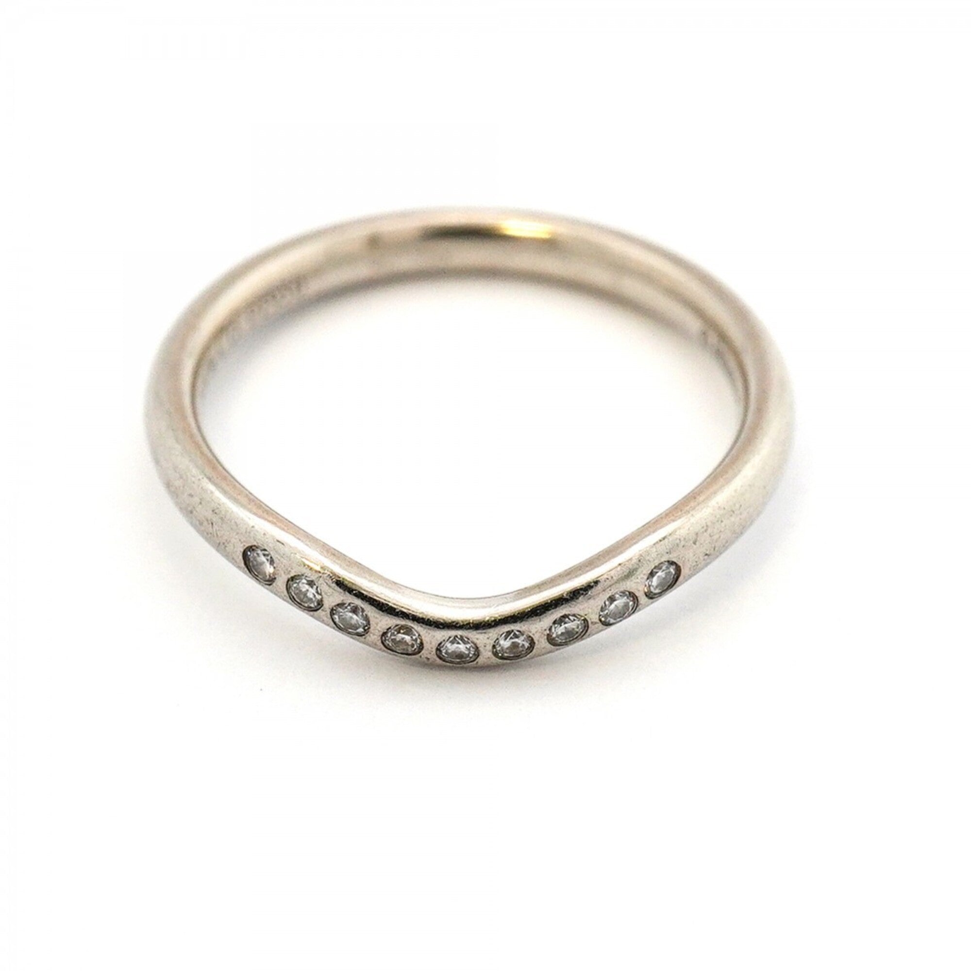 Tiffany Platinum 950 Band Ring (Pre-Owned)