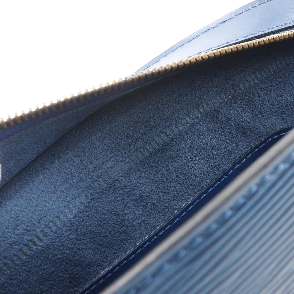 Louis Vuitton Toledo Blue Epi Leather Handbag (Pre-Owned)