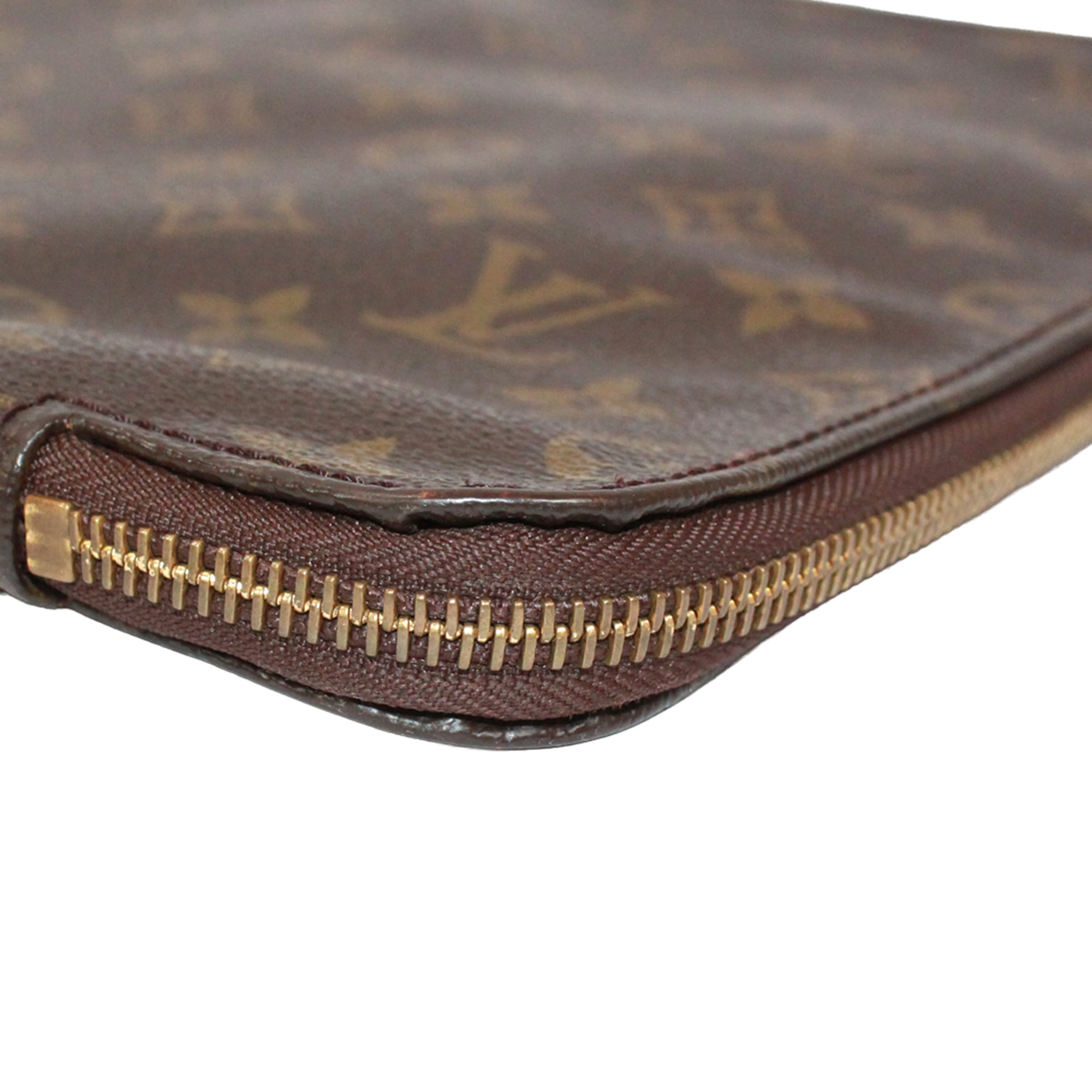 Louis Vuitton Brown Monogram Monogram Clutch Bag (Pre-Owned)