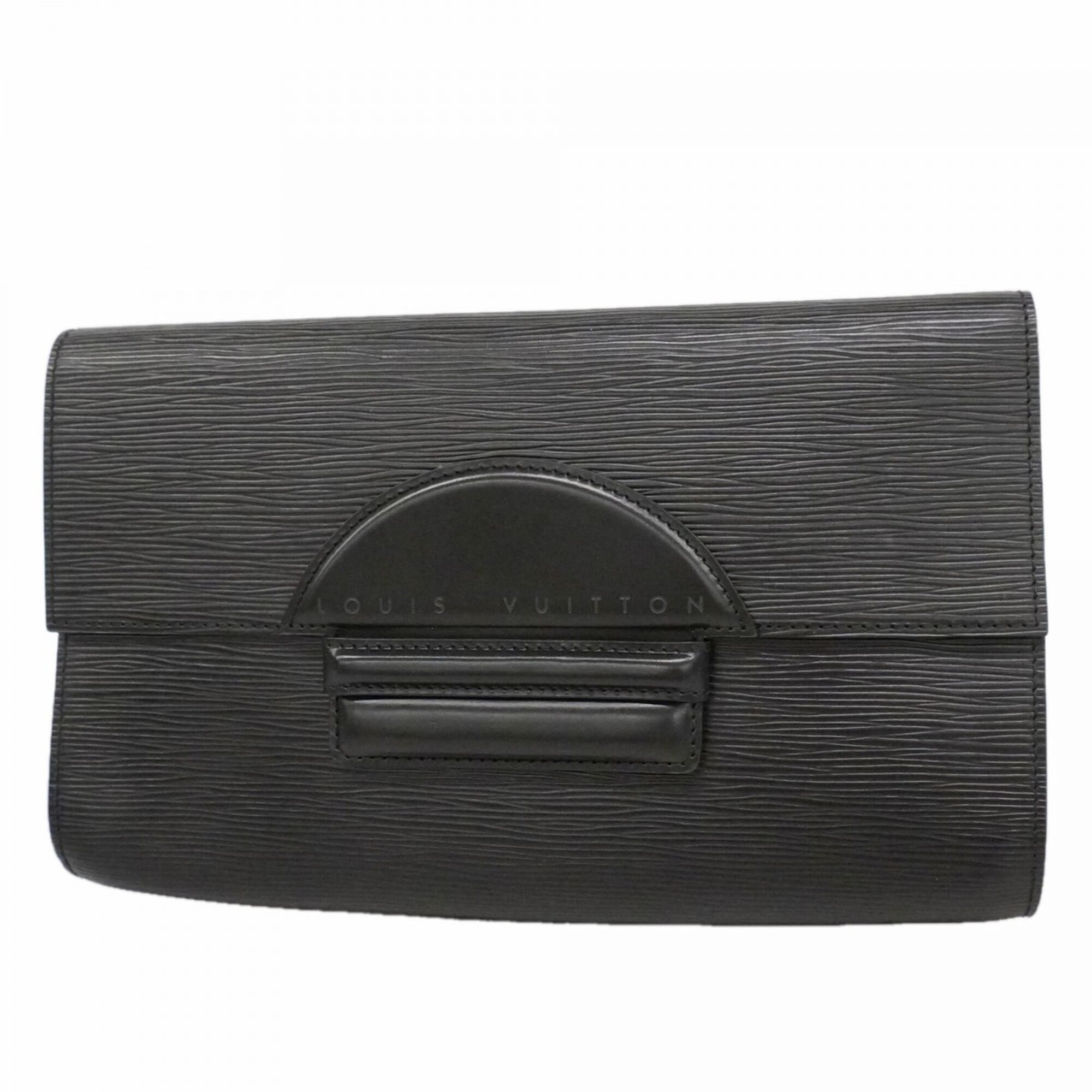 Louis Vuitton Noir Clutch Bag (Pre-Owned)