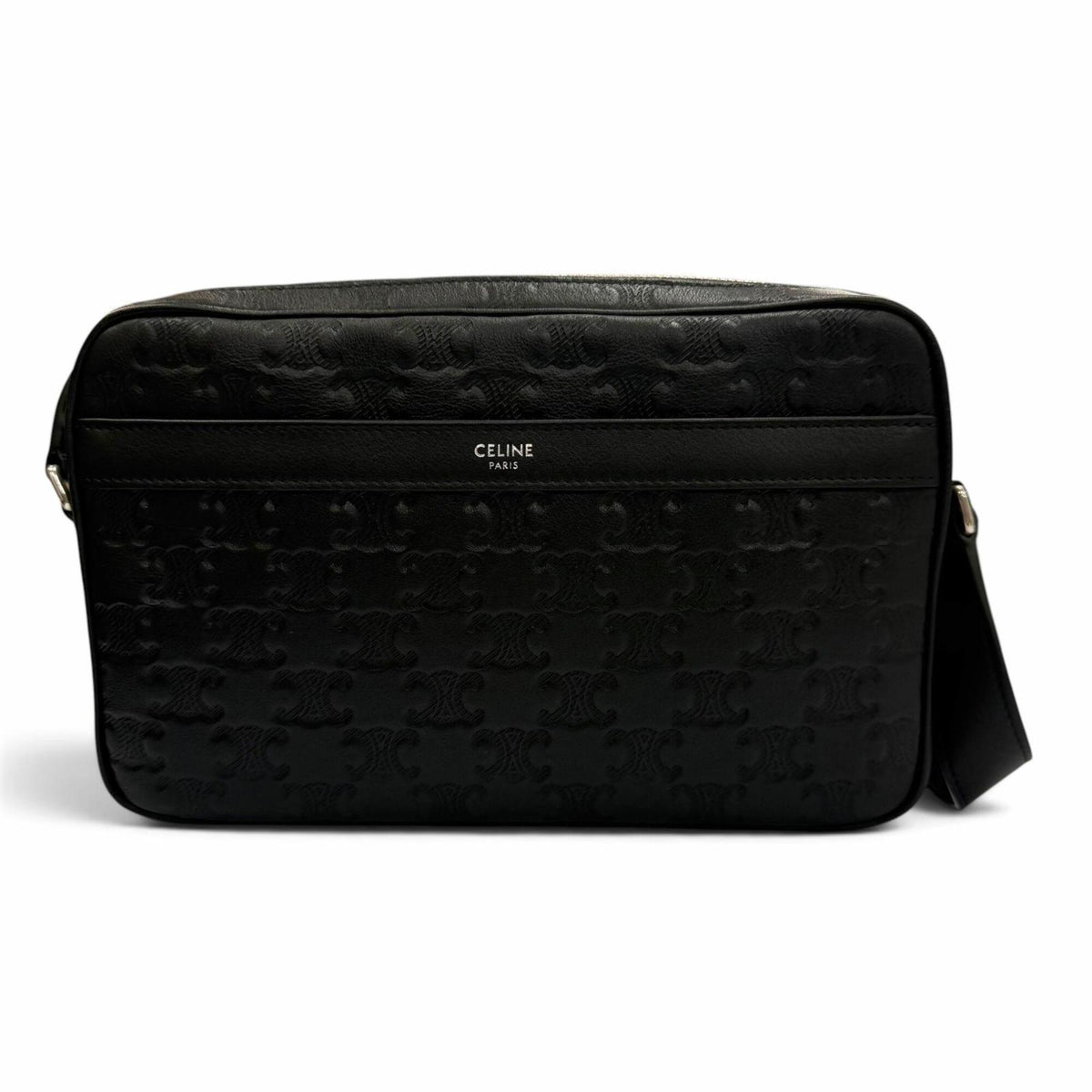 Celine Black Leather Shoulder Bag (Pre-Owned)