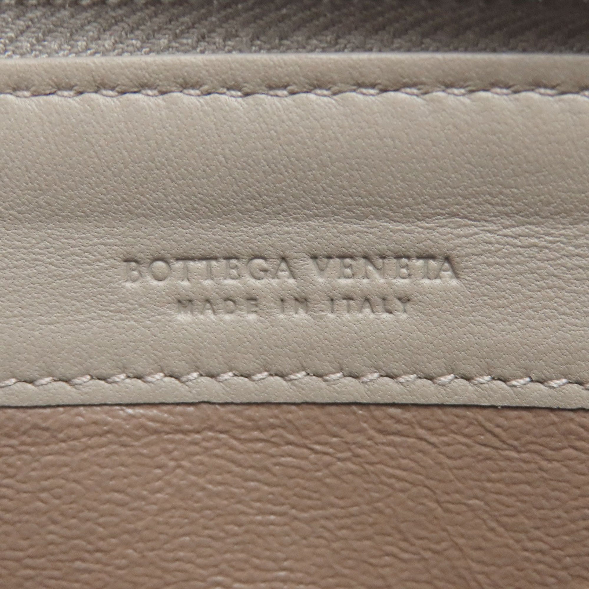 Bottega Veneta Brown Leather Coin Purse/Coin Case (Pre-Owned)