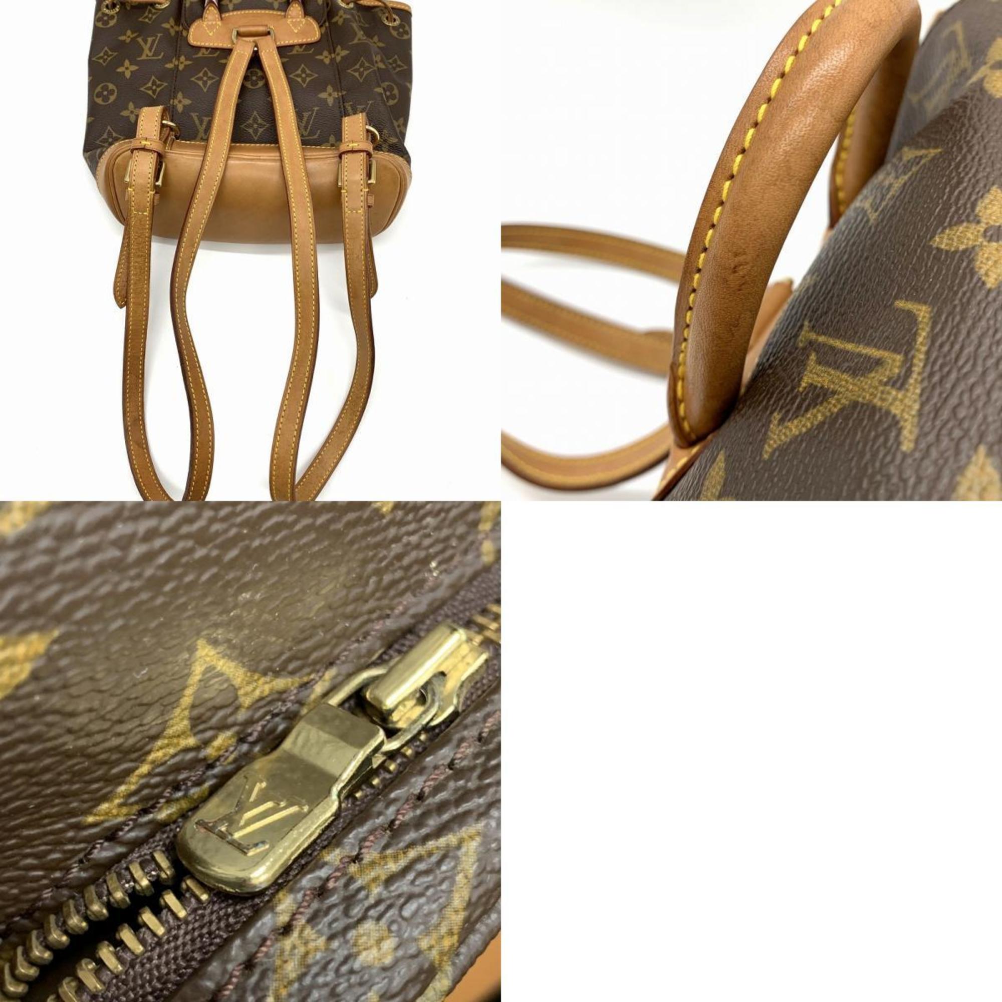 Louis Vuitton Brown Monogram Backpack (Pre-Owned)
