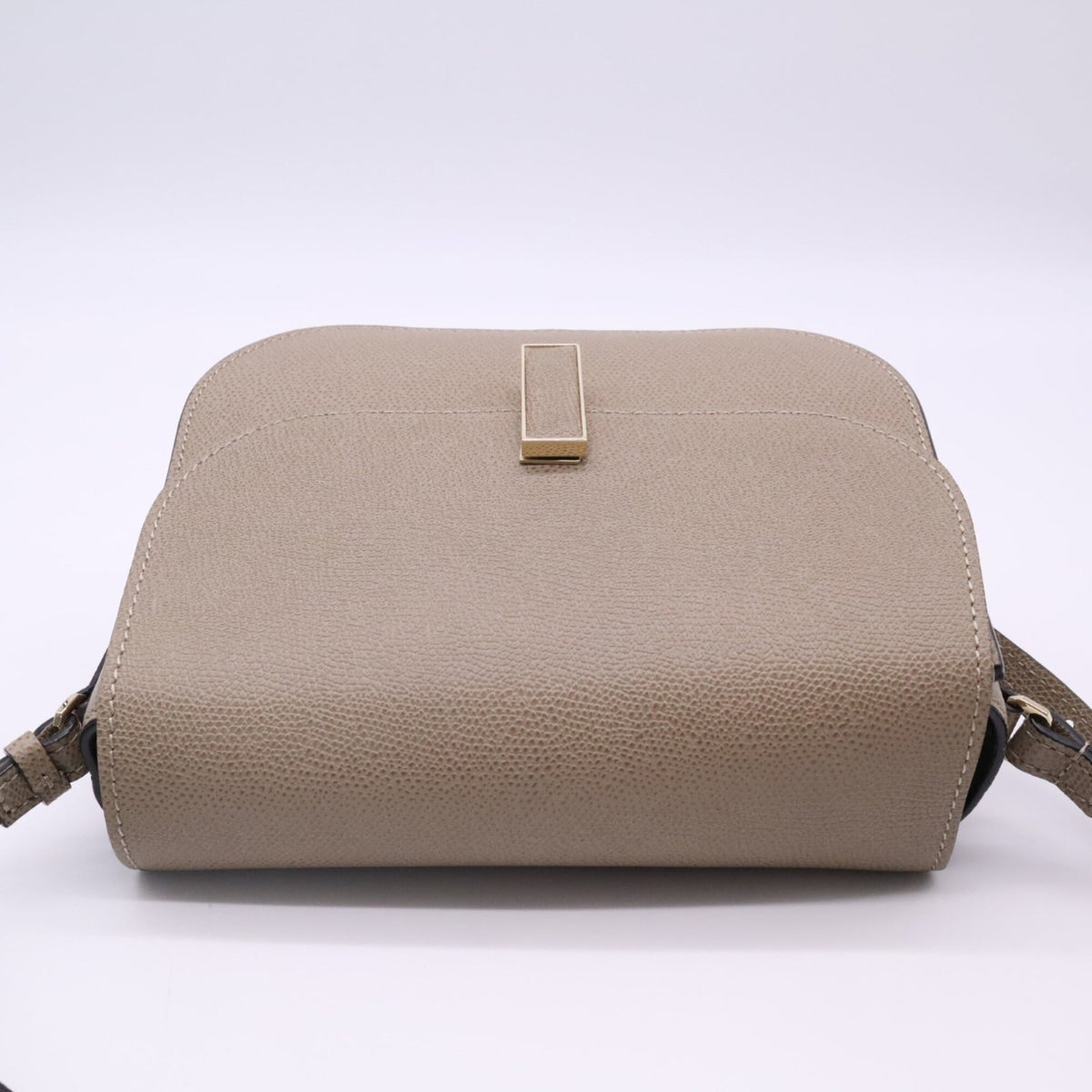 Valextra Brown Leather Shoulder Bag (Pre-Owned)