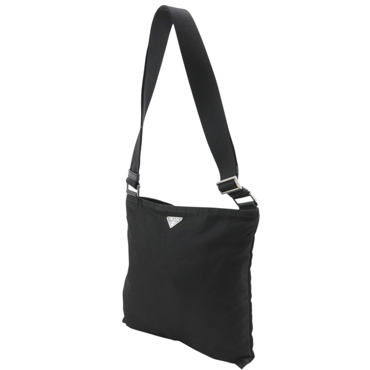 Prada Black Nylon Shoulder Bag (Pre-Owned)