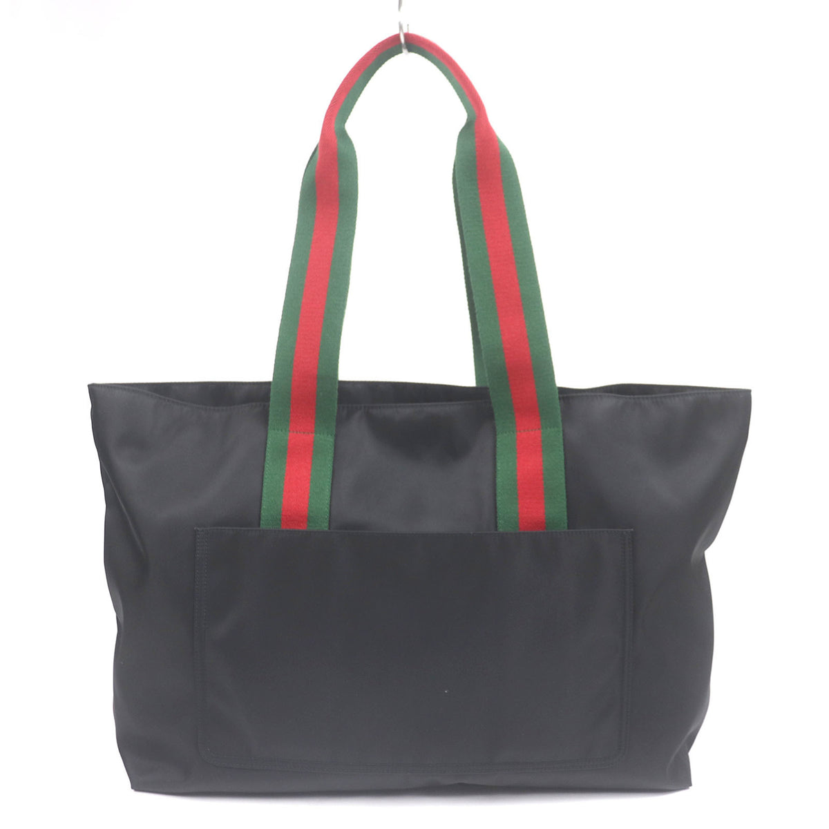 Gucci Sherry Line Black Nylon Tote Bag (Pre-Owned)