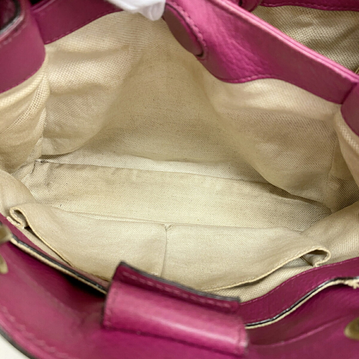 Gucci Purple Leather Handbag (Pre-Owned)