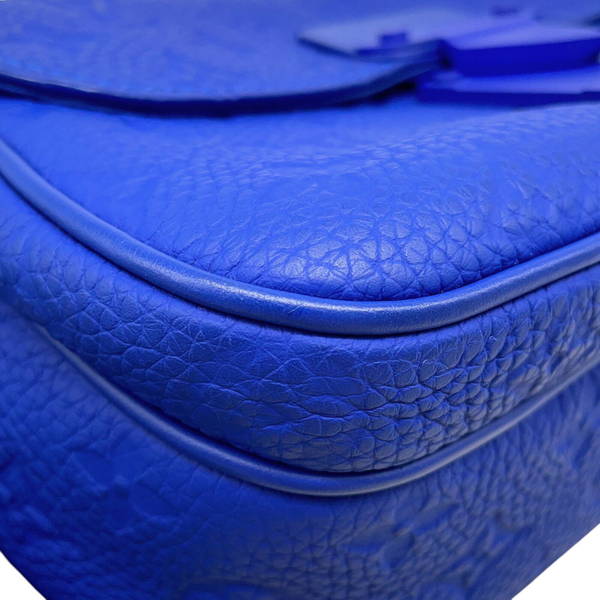 Louis Vuitton Blue Monogram Monogram Handbag Shoulder Bag (Pre-Owned)