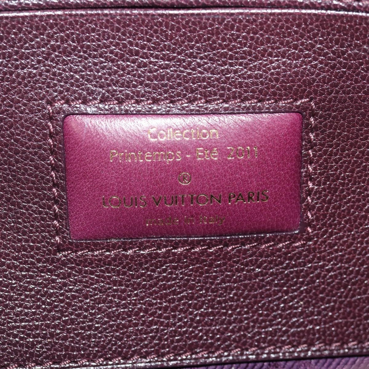 Louis Vuitton Avant Garde Pochette Leather With Suede Brown Leather Bag (Pre-Owned)