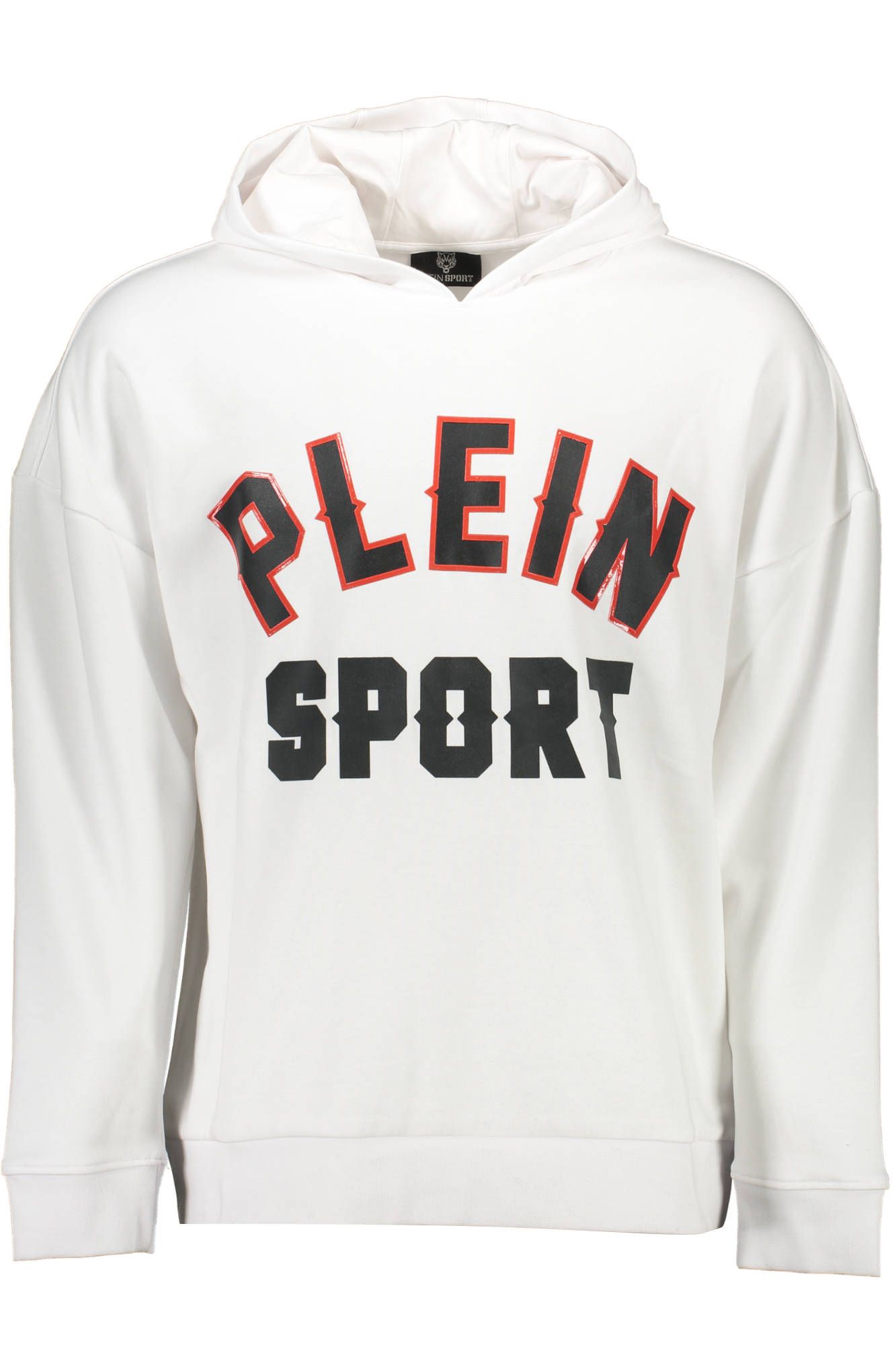 Plein Sport Bianco Cotton Men Men's Sweatshirt