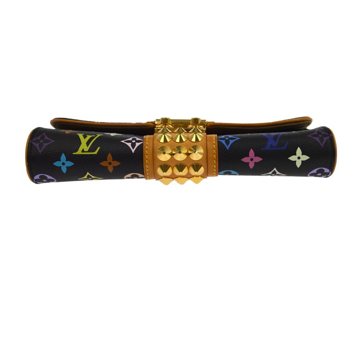 Louis Vuitton Courtney Clutch Monogram Multicolor Multicolour Canvas Clutche & Pouche Bag (Pre-Owned)