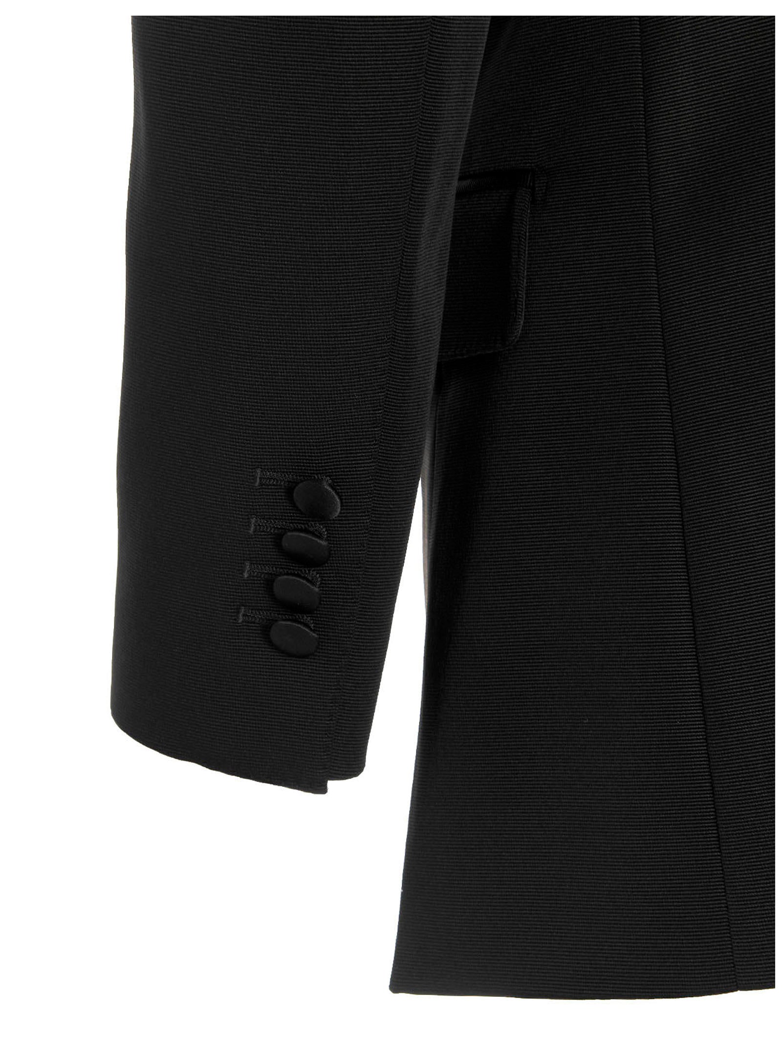 Dolce & Gabbana Women's Padded Shoulders Double-Breasted Blazer Jacket