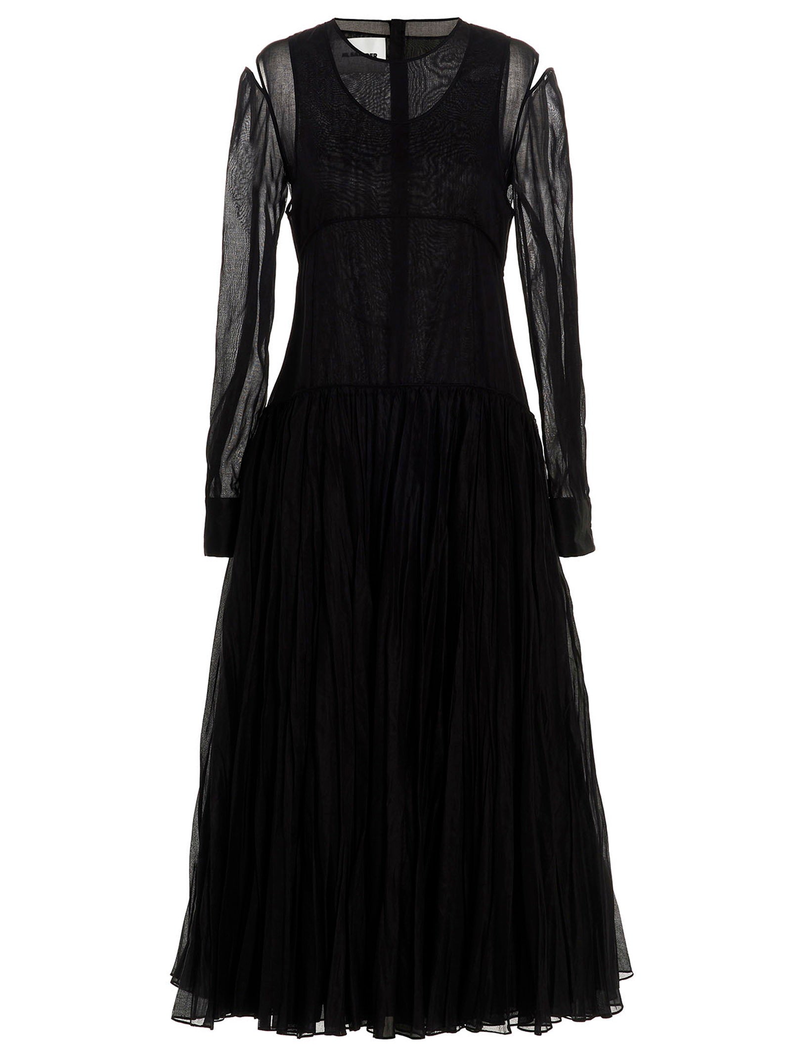 Jil Sander Women's Pleated Skirt Dress