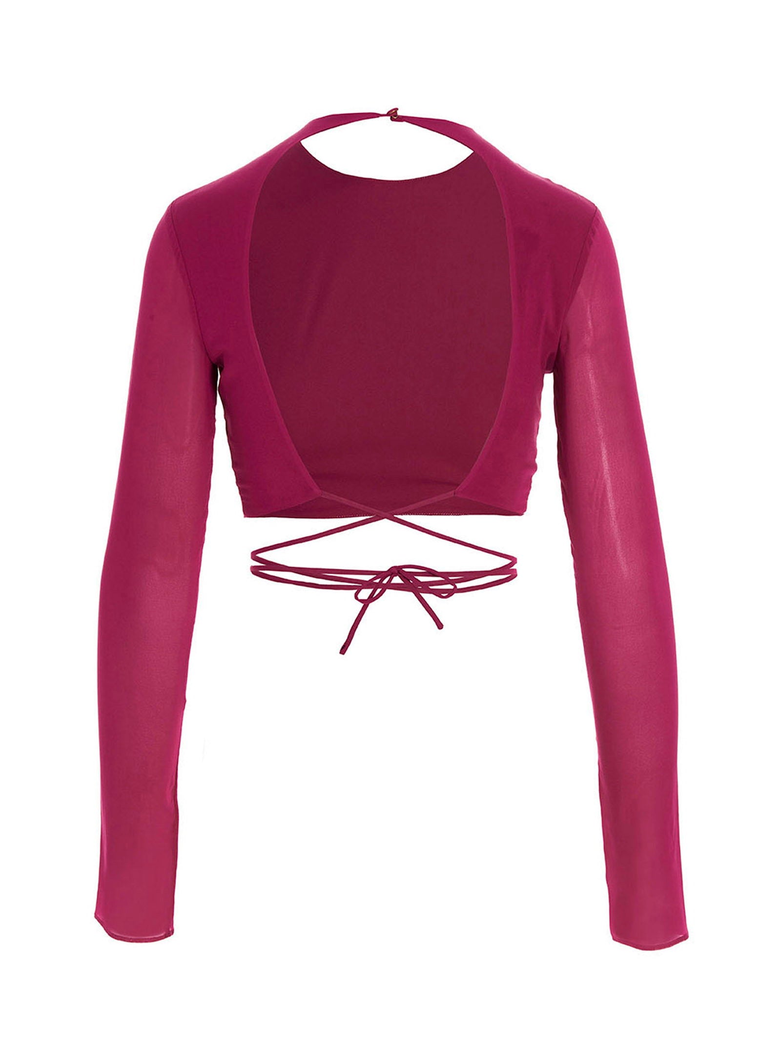 The Andamane Women's Cropped Georgette Top