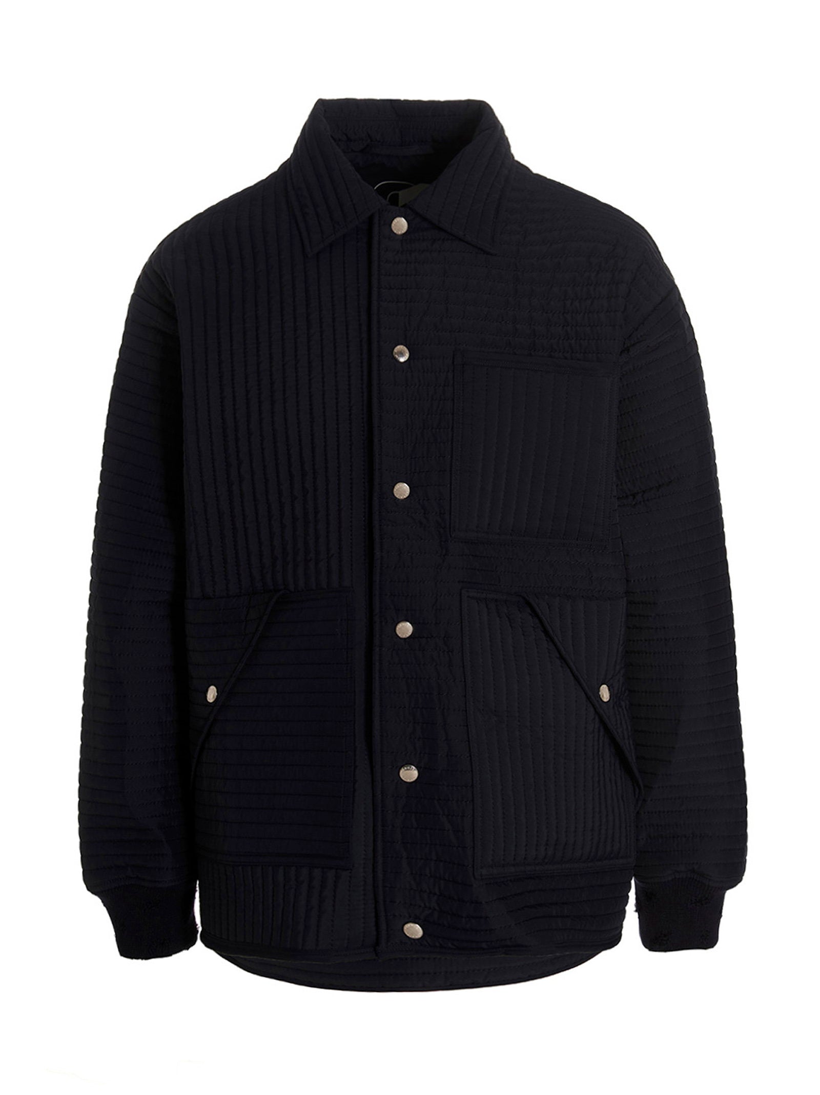 Khrisjoy Men's Chore Quilted Stripes Down Jacket