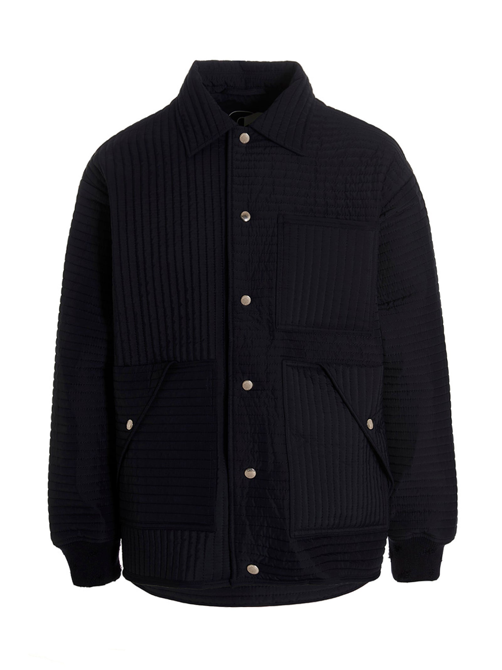 Khrisjoy Men's Chore Quilted Stripes Down Jacket
