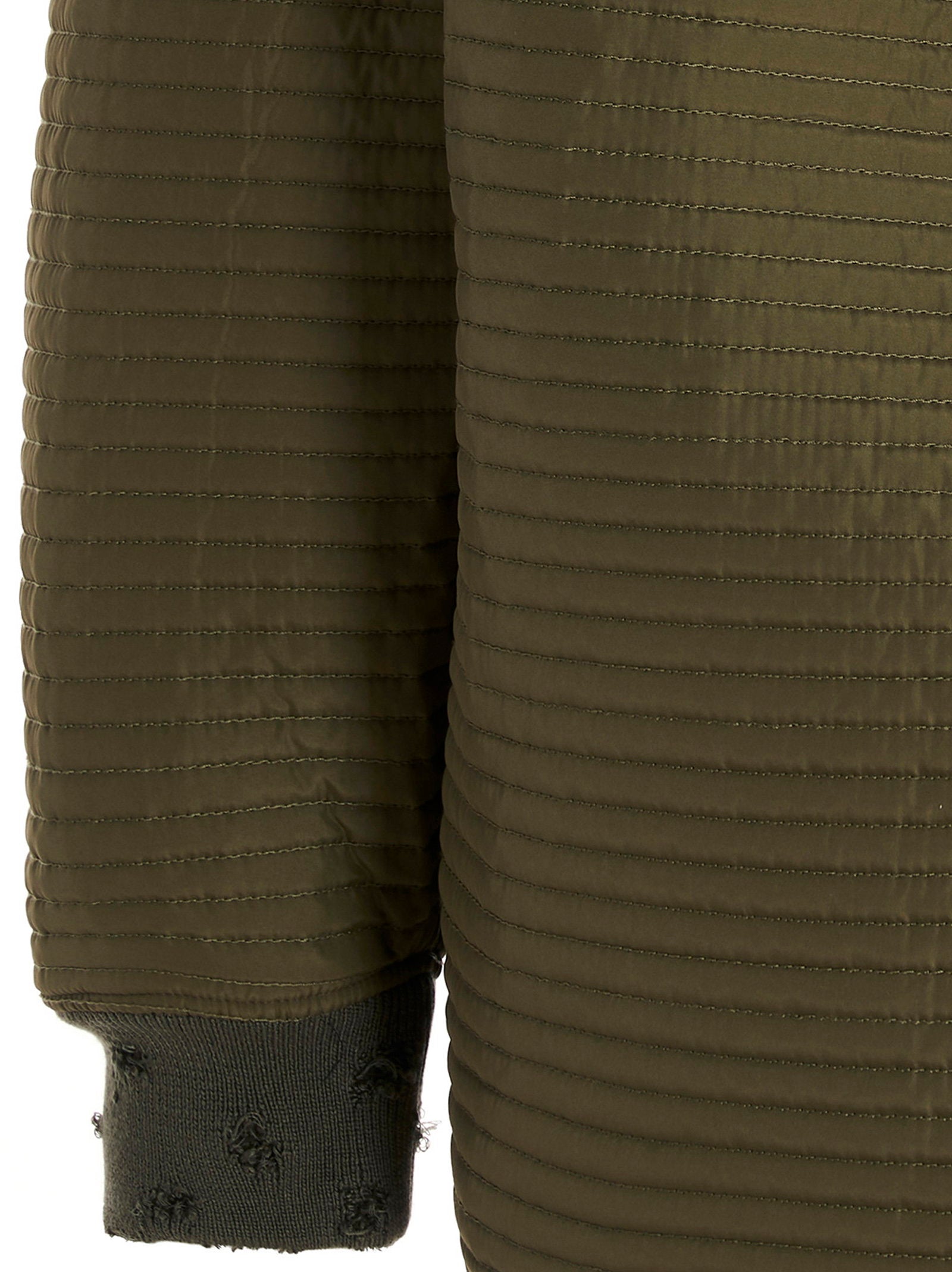 Khrisjoy Men's Chore Quilted Stripes Down Jacket