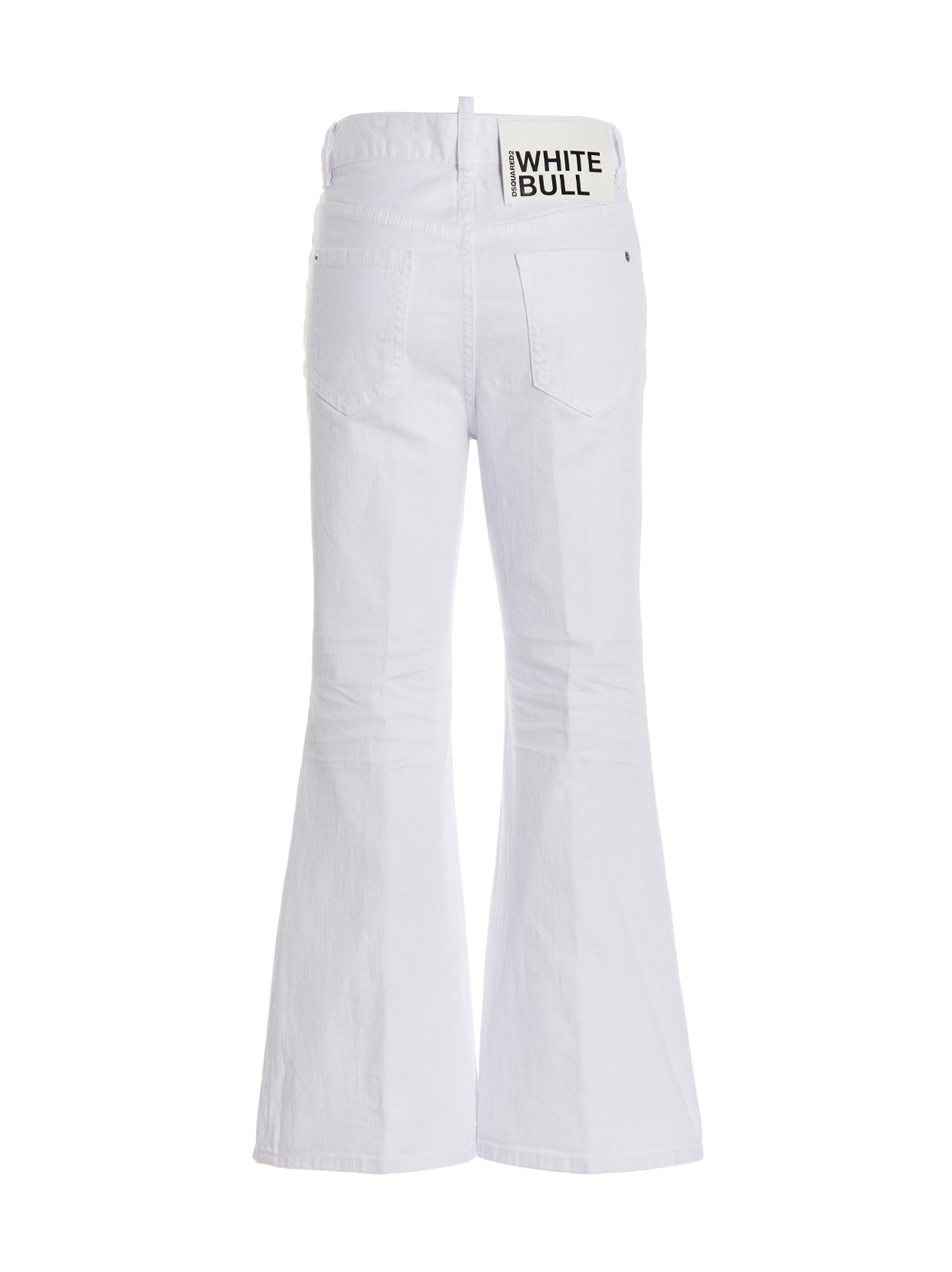Dsquared2 Women's Super Flared Cropped Jeans