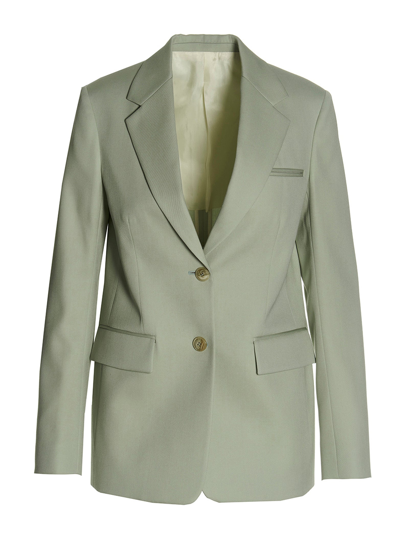 Lanvin Women's Wool Single Breast Blazer Jacket