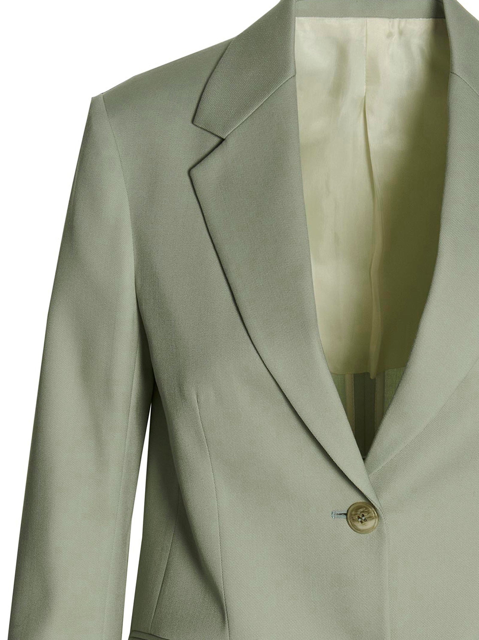 Lanvin Women's Wool Single Breast Blazer Jacket