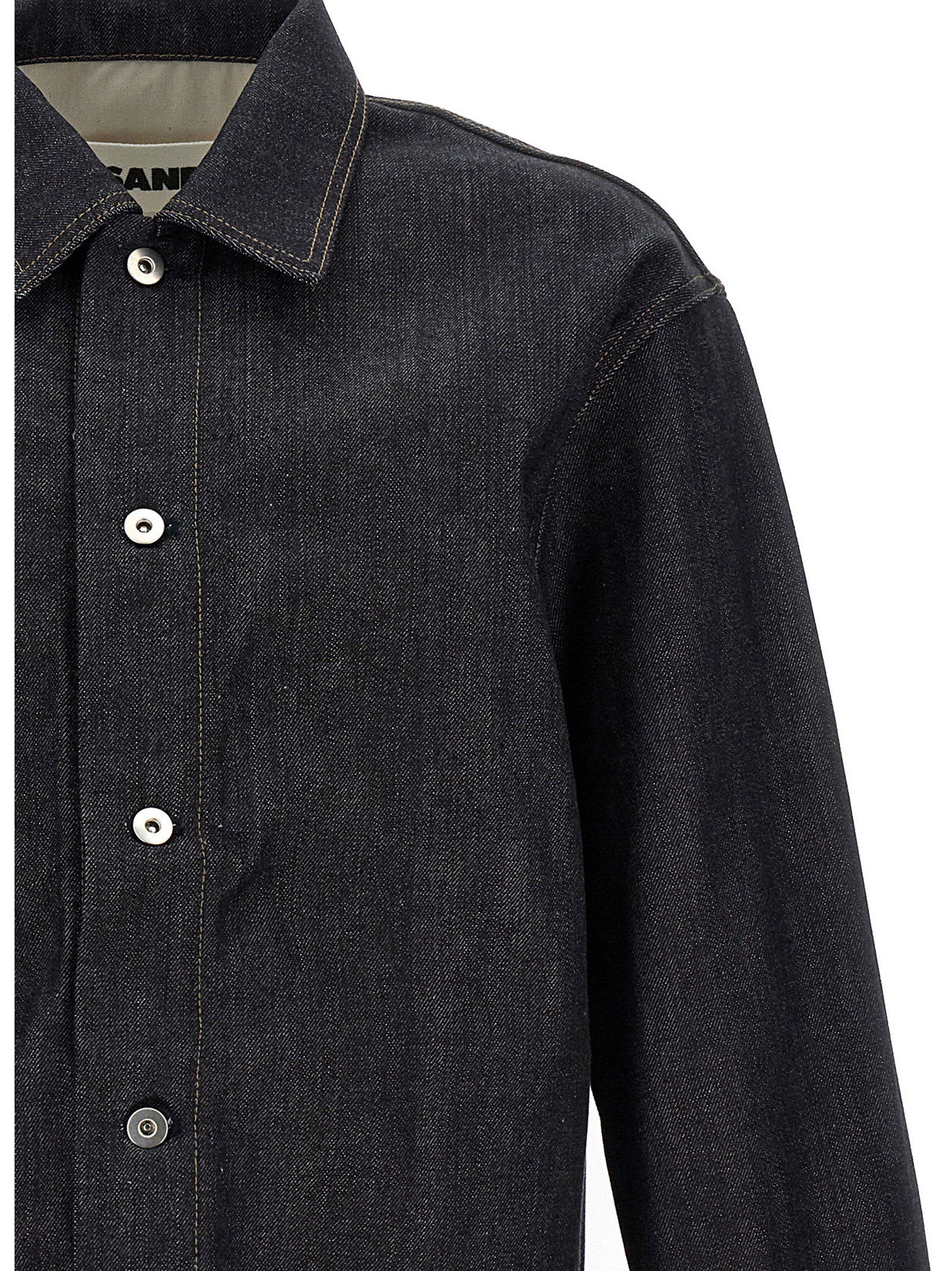 Jil Sander Men's Denim Overshirt