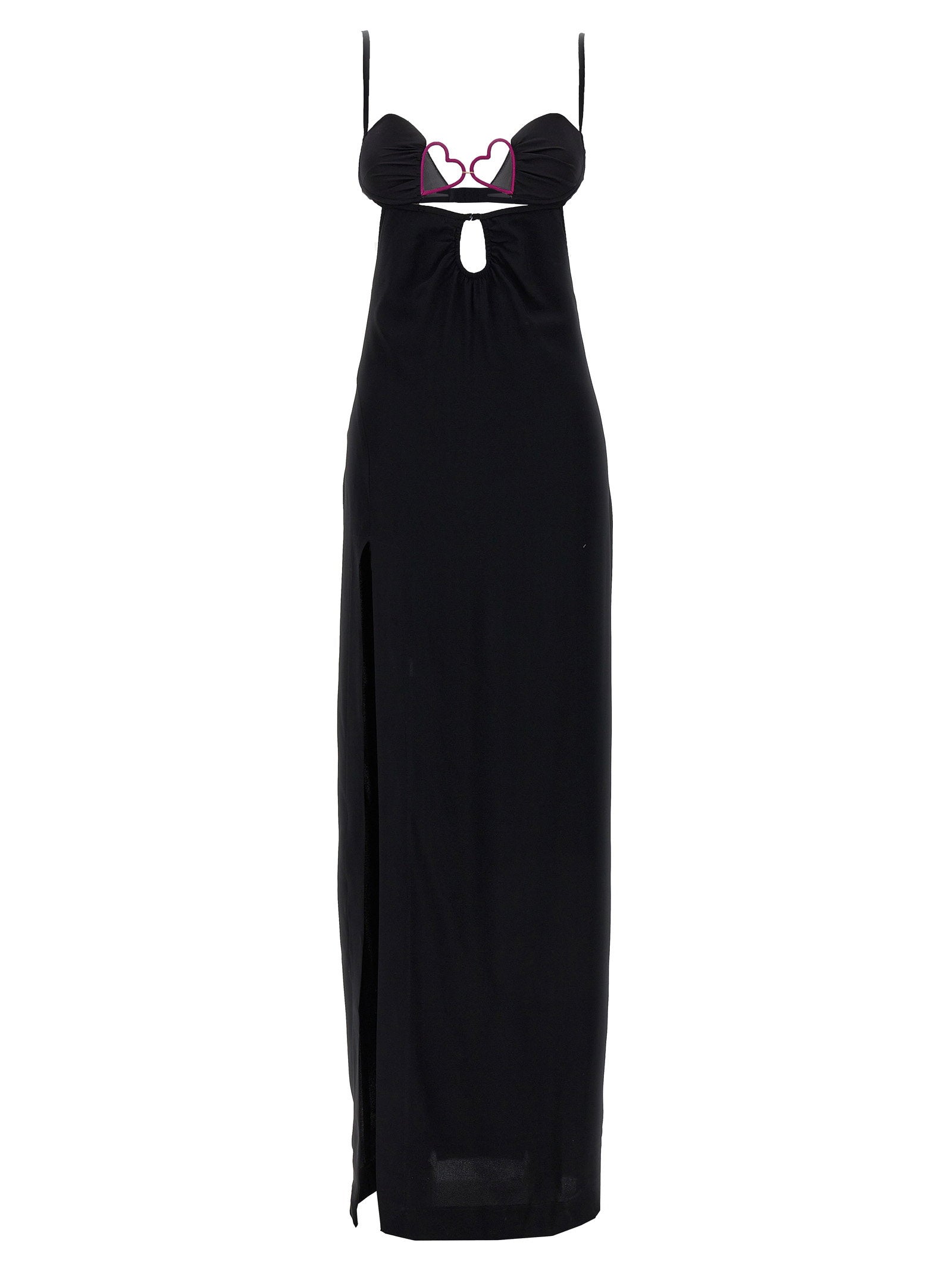 Nensi Dojaka Women's Heart Bra Long Dress