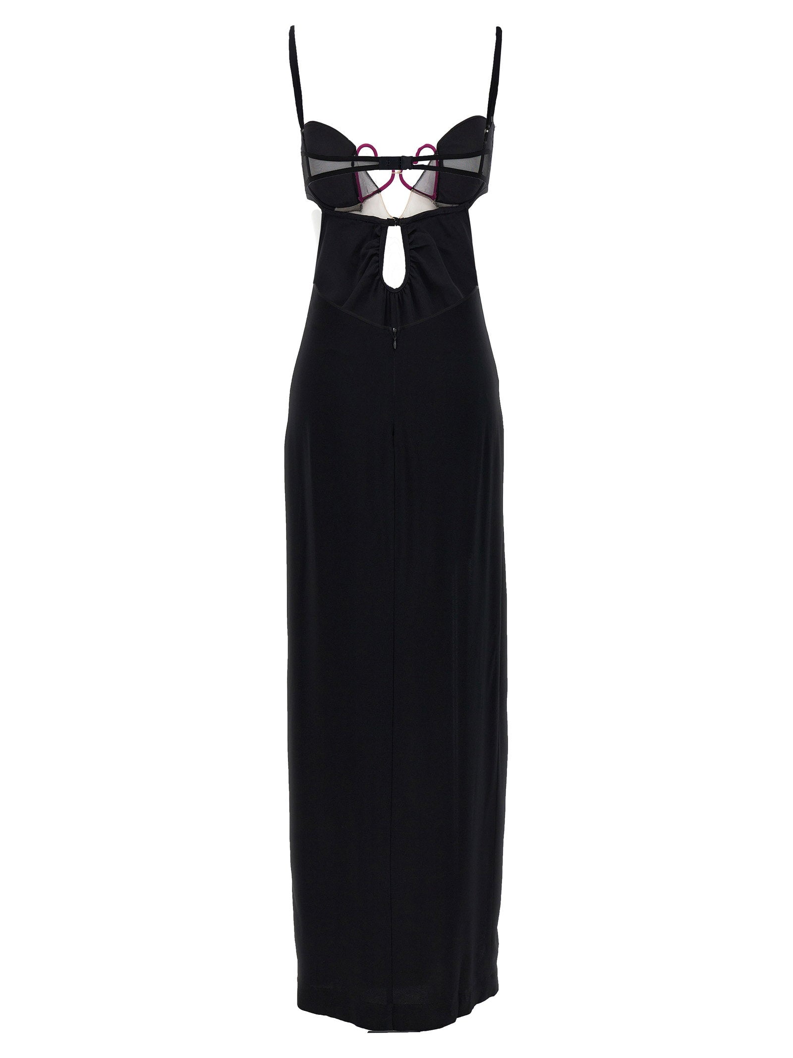 Nensi Dojaka Women's Heart Bra Long Dress