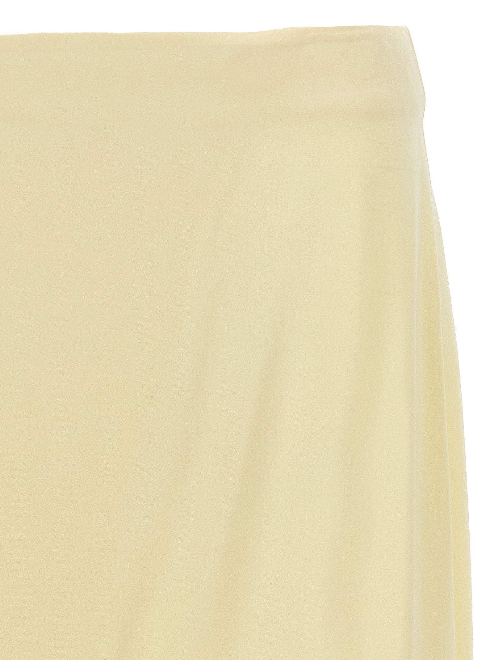 Jil Sander Women's Satin Skirt With Side Slit