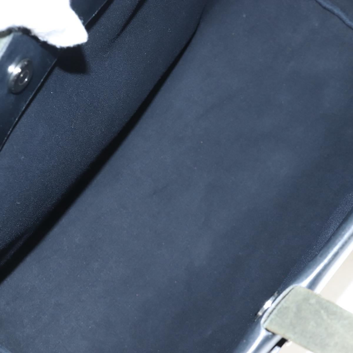 Hermes Herbag Cabas Toile And Leather Black Canvas Tote Bag Bag (Pre-Owned)