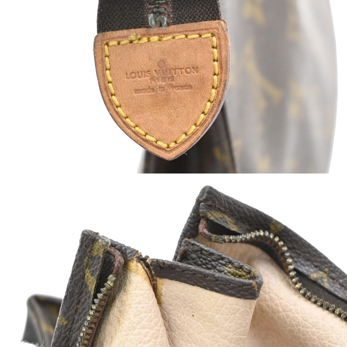Louis Vuitton Toiletry Pouch Monogram Canvas Brown Canvas Clutche & Pouche Bag (Pre-Owned)