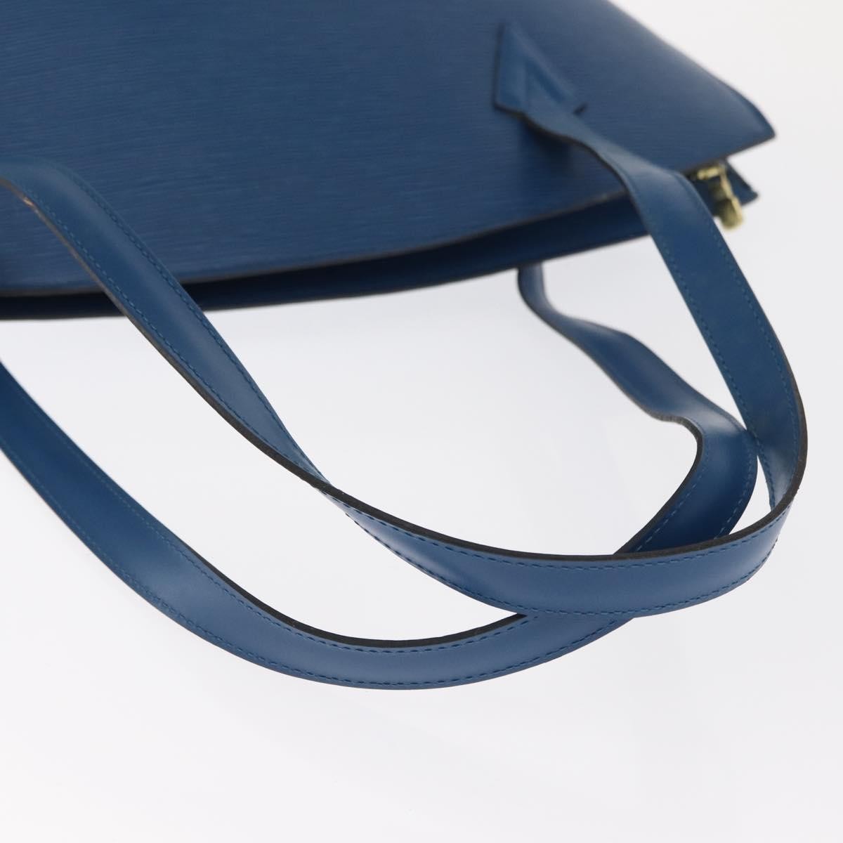Louis Vuitton Saint Jacques Epi Leather Blue Leather Shoulder Bag Bag (Pre-Owned)