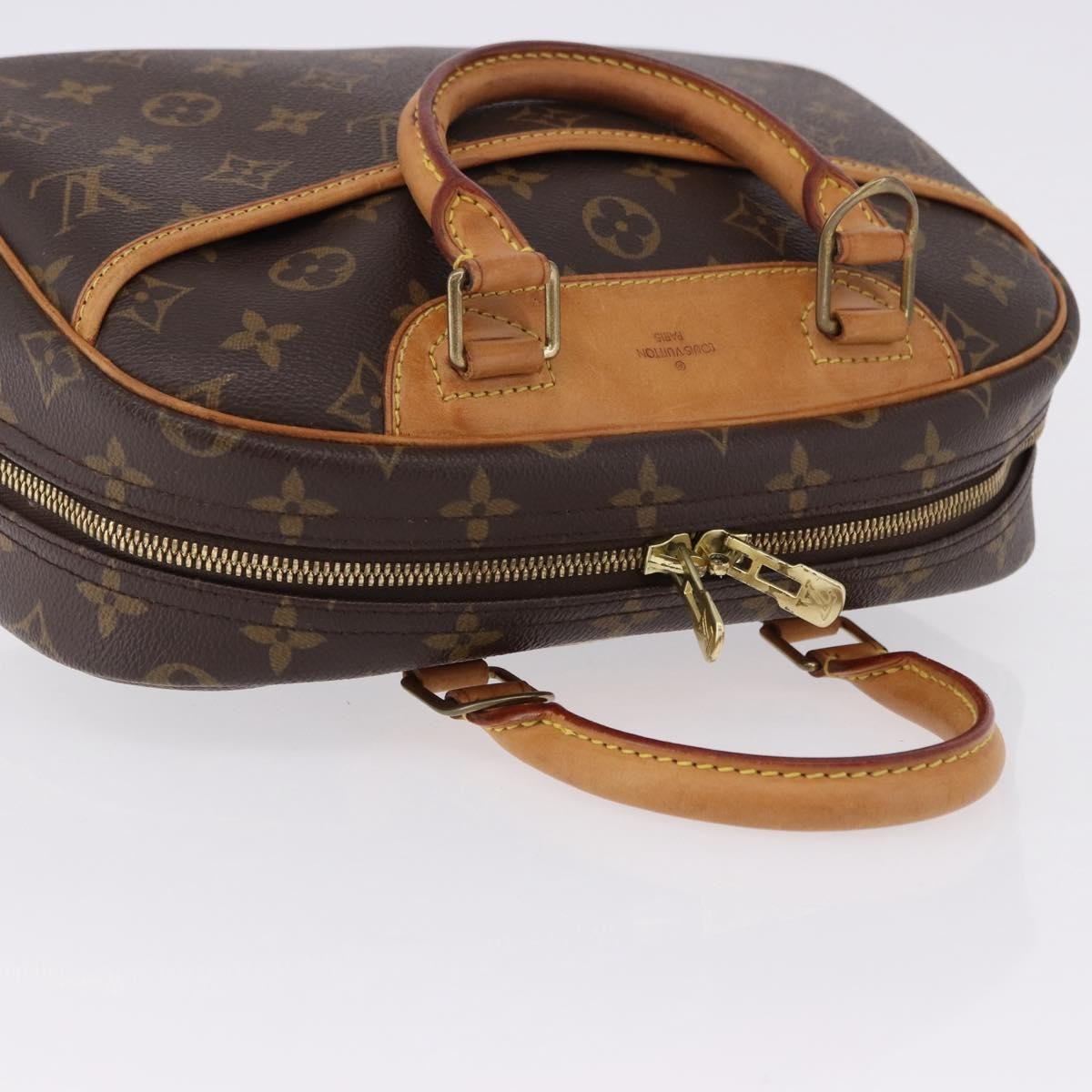 Louis Vuitton Trouville Monogram Canvas Brown Canvas Handbag (Pre-Owned)