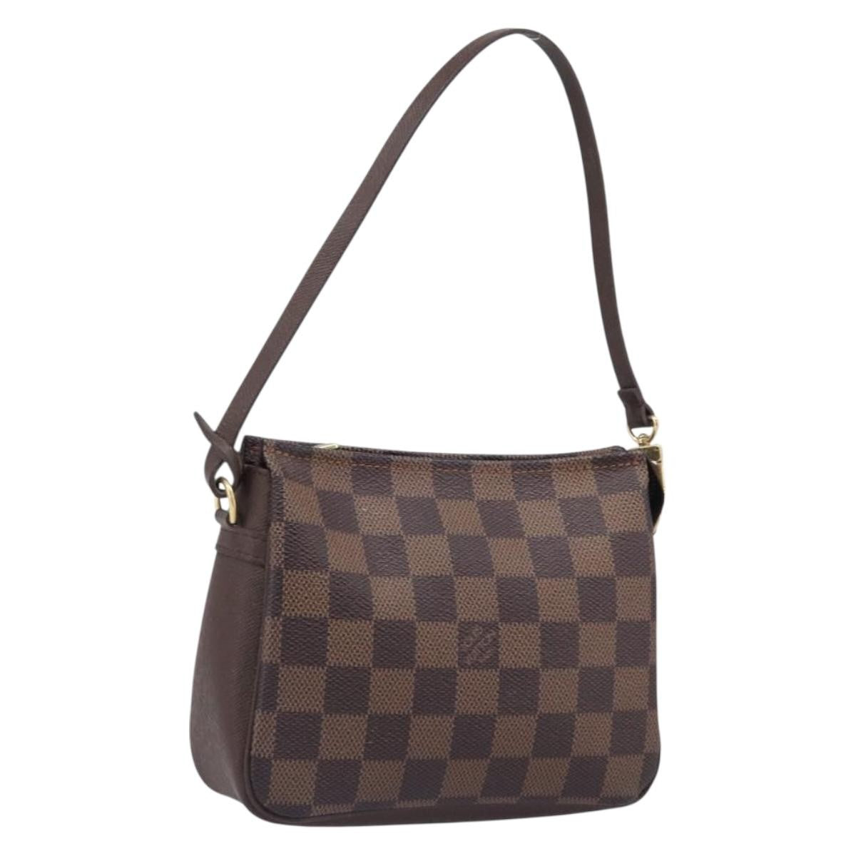 Louis Vuitton Trousse Make Up Damier Brown Canvas Clutche & Pouche Bag (Pre-Owned)
