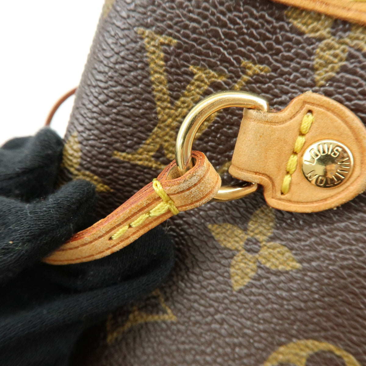 Louis Vuitton Neverfull Monogram Canvas Brown Canvas Tote Bag Bag (Pre-Owned)
