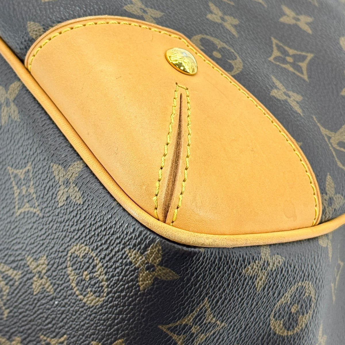Louis Vuitton Estrela Monogram Canvas Brown Canvas Handbag (Pre-Owned)