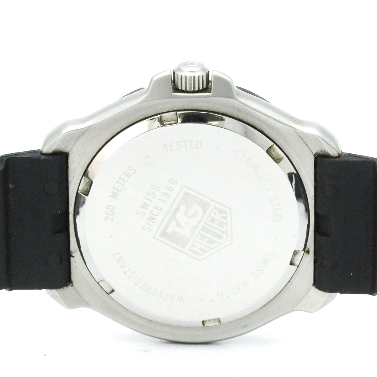 Tag Heuer Formula 1 Lady Stainless Steel And Rubber Watch (Pre-Owned)