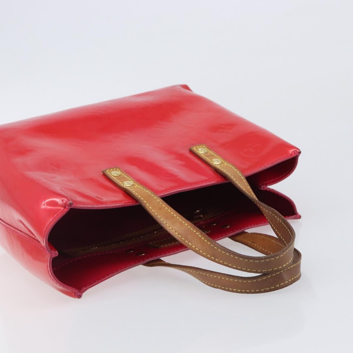 Louis Vuitton Reade Monogram Vernis Pink Patent_Leather Handbag (Pre-Owned)