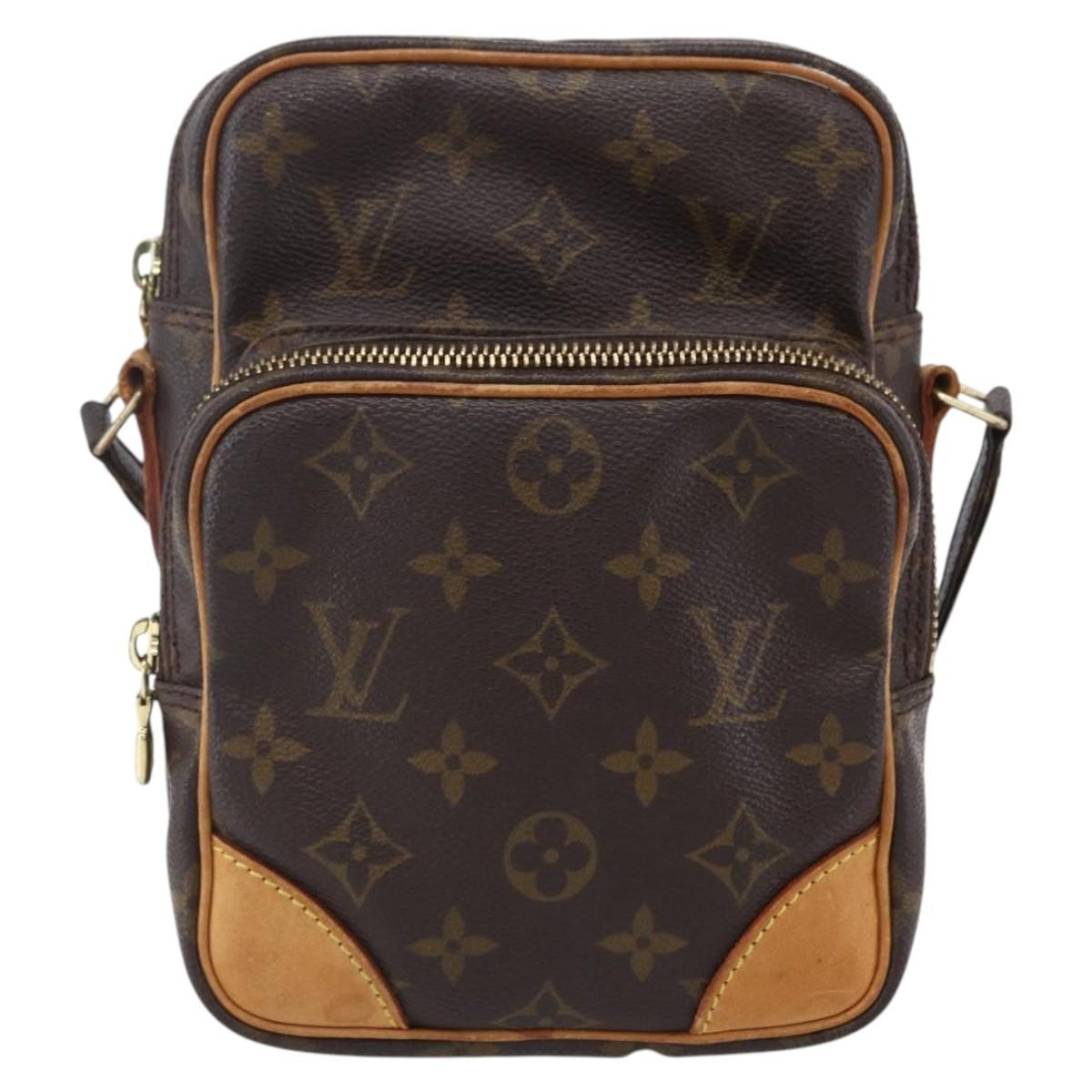 Louis Vuitton Amazone Monogram Canvas Brown Canvas Shoulder Bag Bag (Pre-Owned)