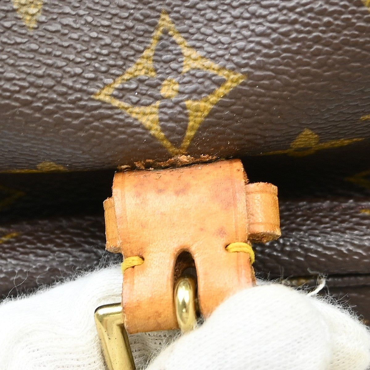 Louis Vuitton Montsouris Monogram Brown Canvas Backpack Bag (Pre-Owned)