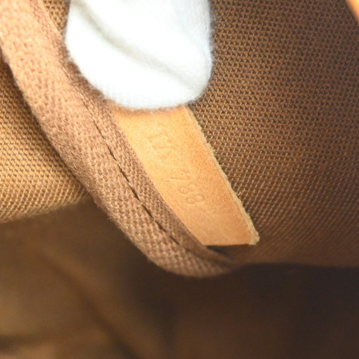 Louis Vuitton Saumur Monogram Canvas Brown Canvas Handbag (Pre-Owned)
