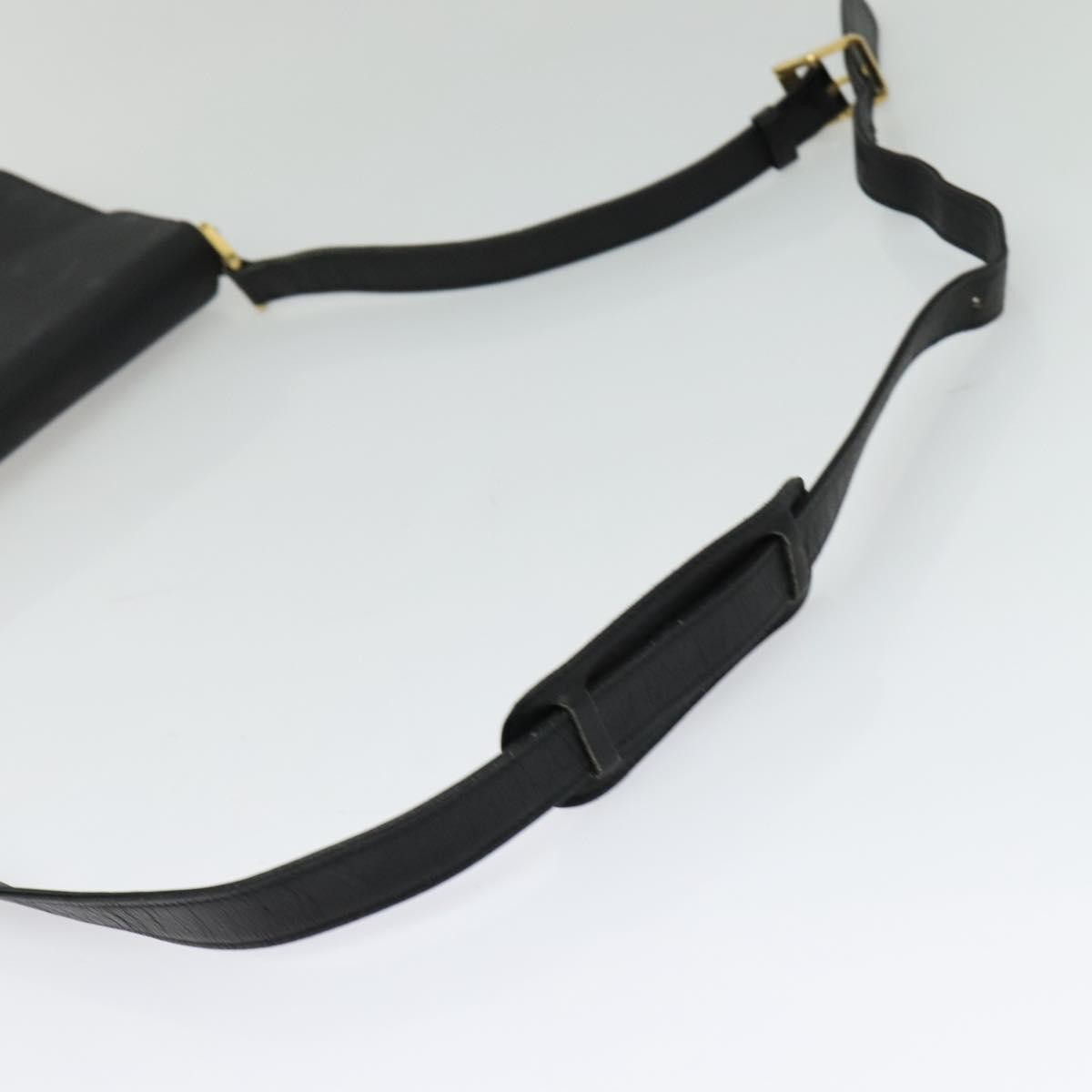 MCM Vintage Leather Black Canvas Handbag (Pre-Owned)