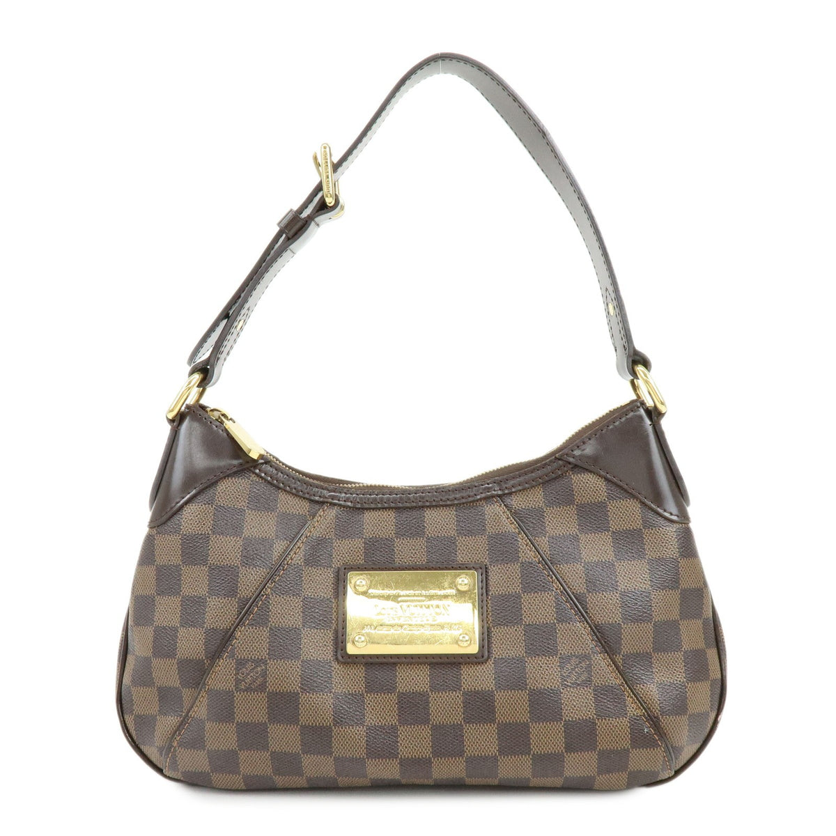 Louis Vuitton Thames Damier Brown Canvas Handbag (Pre-Owned)