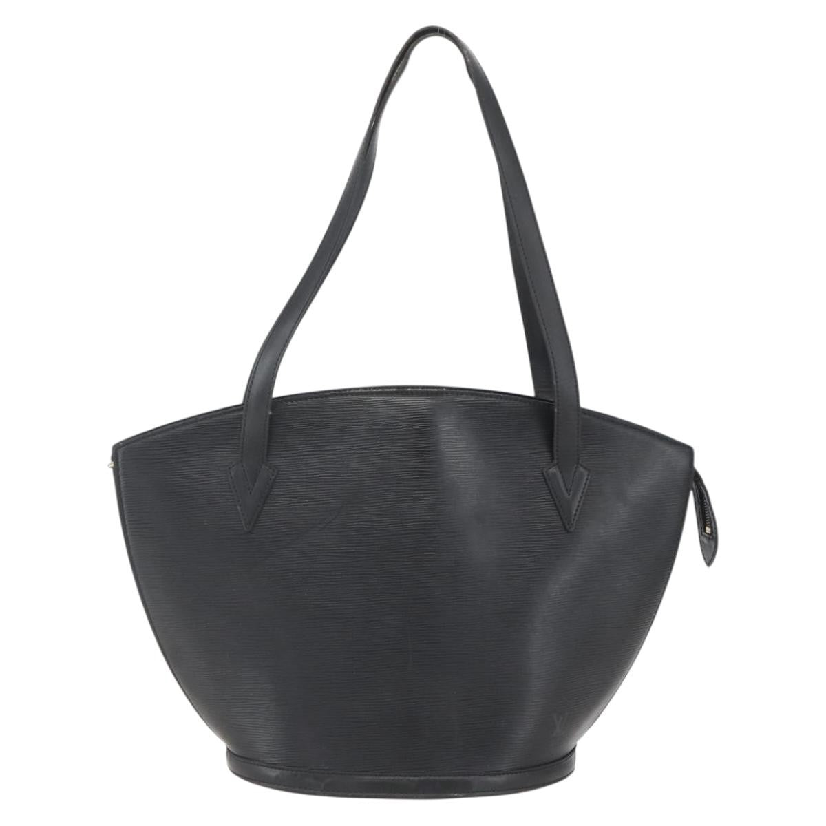 Louis Vuitton Saint Jacques Epi Leather Black Leather Handbag (Pre-Owned)