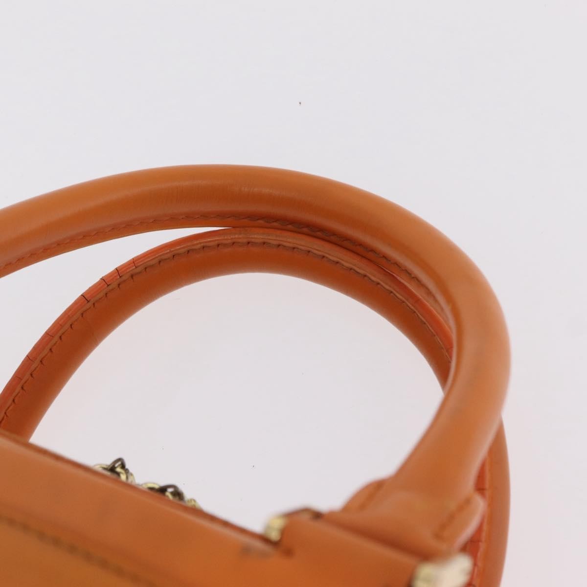 Louis Vuitton Dhanura Epi Leather Orange Leather Handbag (Pre-Owned)