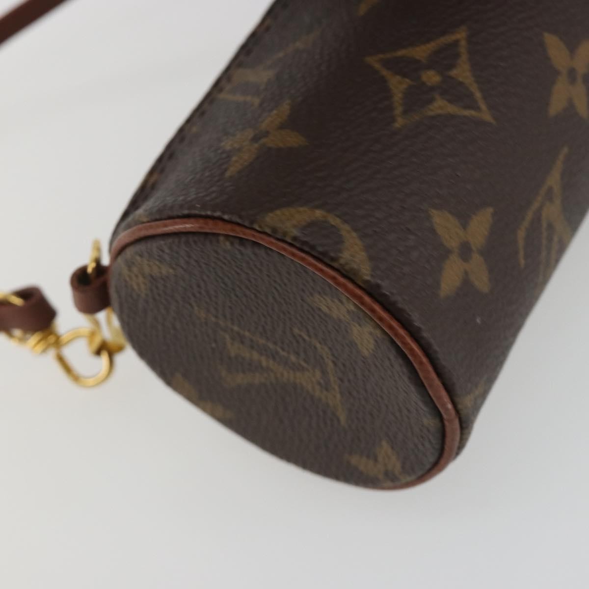 Louis Vuitton Papillon Pochette Monogram Canvas Brown Canvas Clutche & Pouche Bag (Pre-Owned)