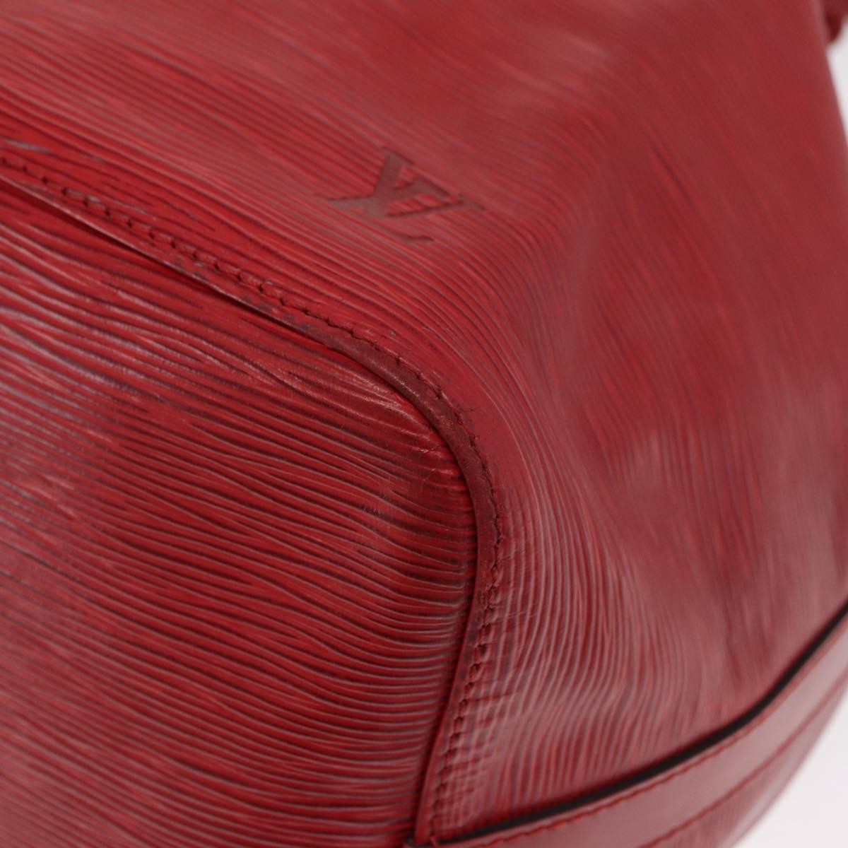 Louis Vuitton Petit Noe Epi Leather Red Leather Shoulder Bag Bag (Pre-Owned)