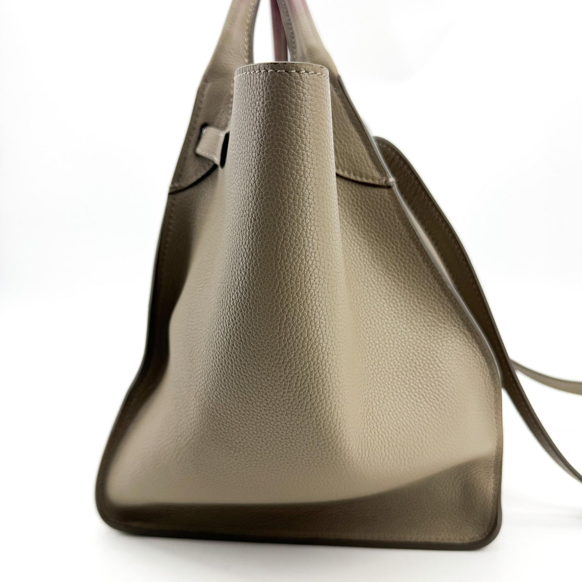 Celine Big Grained Calfskin Beige Calfskin Handbag (Pre-Owned)